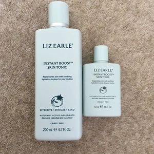 Liz Earle Instant Boost Skin Tonic 200ml & 50ml - Both Brand New - Picture 1 of 2