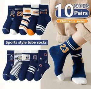 10 pairs kids sport socks - Picture 1 of 3