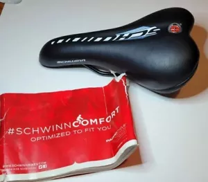 1-INCH CUSHIONED SCHWINN QUALITY CIONLLI BIKE BICYCLE SEAT SADDLE 1" NEVER USED - Picture 1 of 9
