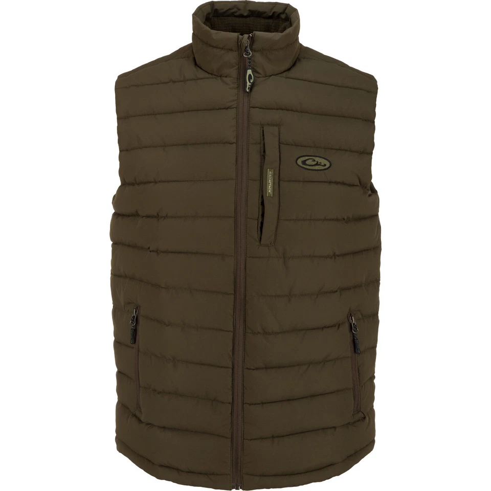 Drake Waterfowl LST Double Down Layering Vest - Image 1 of 4