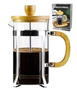 French Press Coffee Maker, 12 oz/350ML Cafetiere Coffee Plunger, Small Tea Press - Picture 1 of 9