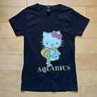 Hello Kitty Aquarius T Shirt, Small, Anvil by Gildan, zodiac, horoscope, tee