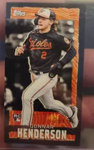 2023 Topps Rip Béisbol Gunnar Henderson #/50 RC #MRIP-GH Mini Color Negro Coincidencia - Imagen 1 de 3