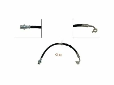 For 1996-2000 Honda Civic Brake Hose Front Left Dorman 55232PQ 1997 1998 1999 EX - Image 1 of 2