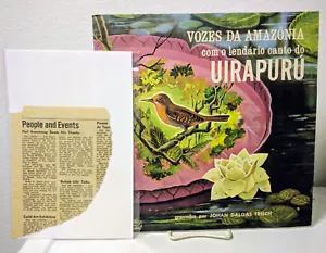 Johan Dalgas Frisch Vozes Da Amazonia Uirapuru, Sabia SCLP-10525, NM - Picture 1 of 11