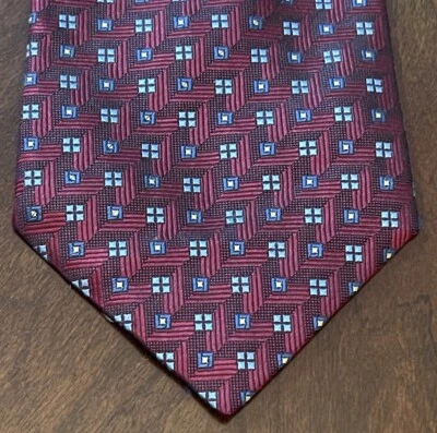 Barrington Hand Made 100% Silk Men’s Neck Tie Made In China - Image 1 of 4