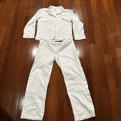 La Senza Lingerie 100% cotton white pajama set small - Image 1 of 4