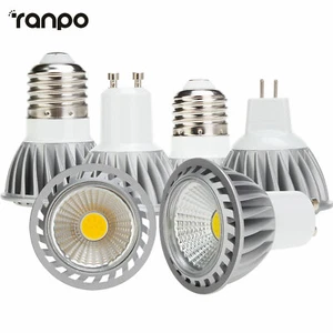 Dimmable LED COB Spotlight Bulbs MR16 GU10 E27 15W Ultra Bright Lamps 220V DC12V - Picture 1 of 12