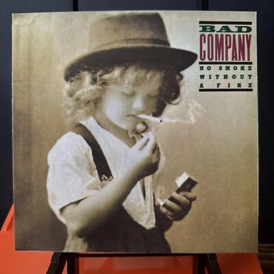 Bad Company / No Smoke Without Fire Picture Sleeve Only-no Record Atlantic PS Foto 1 de 3