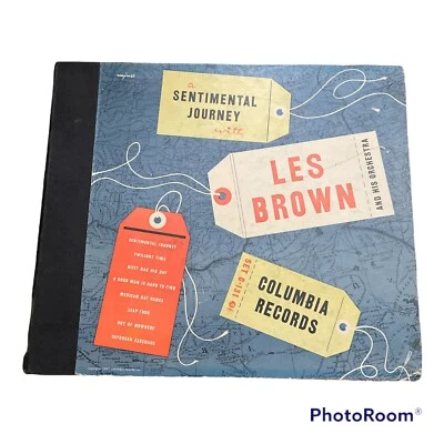 Les Brown A Sentimental Journey Shellac Records Set Of Four Columbia Records - Image 1 of 4