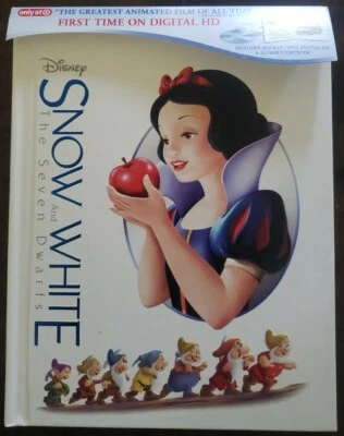 Snow White And The Seven Dwarfs (Blu-ray, DVD, 2016) Target Exclusive Digibook  - Image 1 of 3