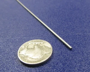 316 Stainless Steel Shaft, Rod, Undersized 1/16" Diameter x 10.0"  Length, 2 Uni - Picture 1 of 12