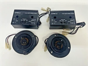 Old School Vintage Alpine 6255 Car Tweeter With X-over Made In Japan - Picture 1 of 8