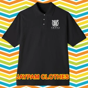 Seoul National University Men's Printed Black Size S - 3XL - Picture 1 of 1