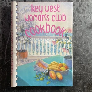 Vintage 1988 Key West Florida Cook Book Woman's Club Members. Restaurant Recipes - Imagen 1 de 10