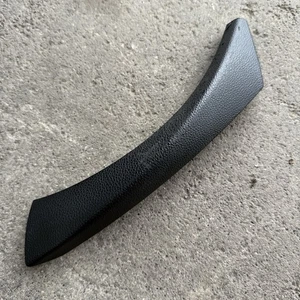 OEM BMW E90 Schwarz Black Interior Door Handle Pull Textured Right Side 6971288 - Picture 1 of 3