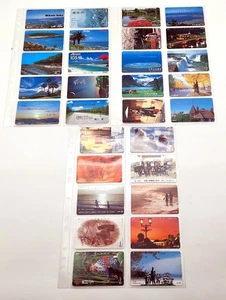 Nº 3327 Tarjetas Telefónicas Japonesas TL Colección/Conjunto 30 Piezas Naturaleza +Hombres - Imagen 1 de 7