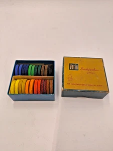 DDR VARIA Farben Schule Malfarben Deckfarben- giftfrei VEB Mügeln Farbtabletten - Bild 1 von 2