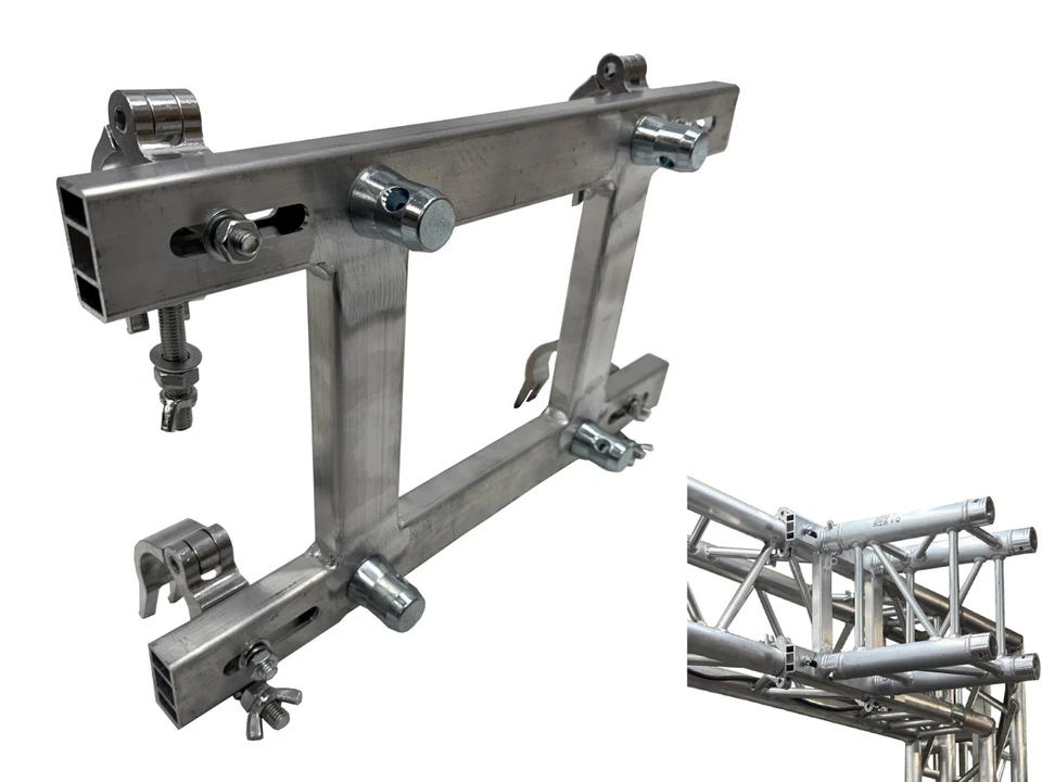 2-Way 90 Degree Variable Corner Adapter Square Trussing For 12"x12" Truss - Image 1 of 3