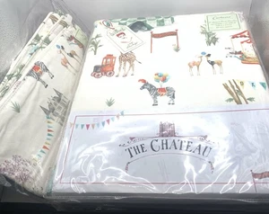 Angel Strawbridge Le Cirque Du Chateau Cortinas grandes plisadas a lápiz totalmente forradas - Imagen 1 de 8