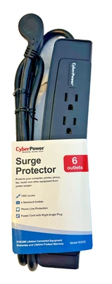 Surge protector power strip - CyberPower 6050S - Image 1 of 2