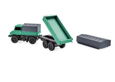 Carson Unimog U406 Forst RC Modell 1:87 – Passend zu H0 Modellbahnanlagen - Bild 1 von 4