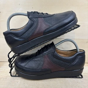 Dansko Denmark Leder Schnürschuhe Damengröße 6 schwarz rot Sneaker - Bild 1 von 17