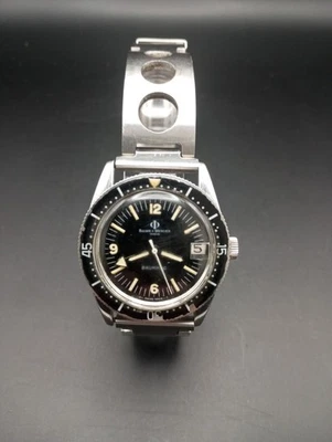 Baume & Mercier Baumatic diver vintage rare, bracelet Maruman - Photo 1/4