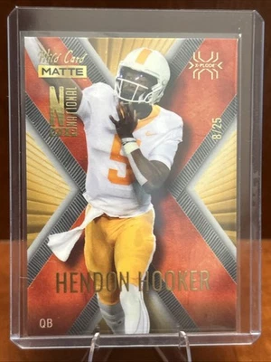 8/25 - 2022 Wild Card HENDON HOOKER National Orange Gold X-PLODE MATTE #MXPN-13 - Image 1 of 2