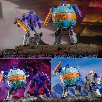 Dr.Wu DW-E29 DESTORY PLANET DW-E01 DESTORY EMPEROR MINI Action Figure 6cm ROBOTS - Image 1 of 4