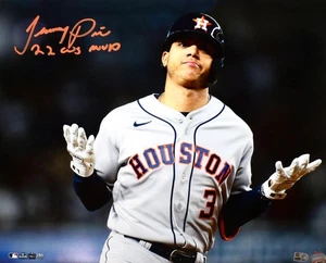 Jeremy Pena handsigniertes Houston Astros 16x20 Shrug Foto mit WS MVP - MLB Hologramm - Bild 1 von 7