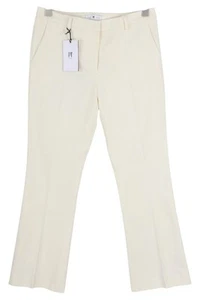 PT Torino Jaine Damen Hose 40 Über Weiß Bootcut Passform Knöchellang Zip UVP 249 - Bild 1 von 9