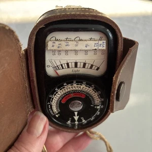 Vintage Weston Master II Exposure Light Meter And Case WORKING - Picture 1 of 6