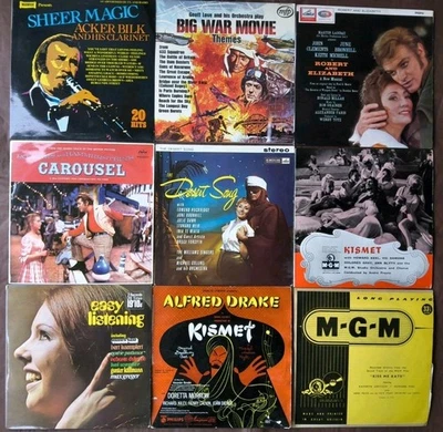 1.  JOBLOT BUNDLE  -  72 X VINYL LP"S MIXED LOT,  POP,  JAZZ,  EASY LISTENING - Image 1 of 4