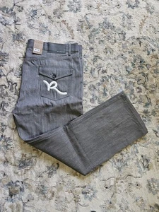 Vintage NWT rocawear Classic Fit W48/L32 Y2K Skater Baggy Denim - Picture 1 of 5