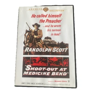 Shoot-Out at Medicine Bend - Randolph Scott DVD R1 US Import - Picture 1 of 1