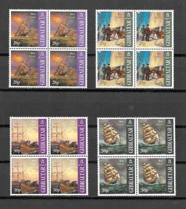 Gibraltar 1997 Mary Celeste, complete set in blocks of four MNH (G551) - Picture 1 of 1