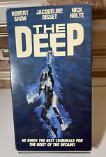 The Deep, 1977 (VHS, 1988) Horror, Jacqueline Bisset, Robert Shaw, Nick Nolte