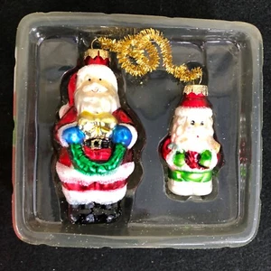 Holiday Home Collection Weihnachtsmann aus mundgeblasenem Glas 2005 - Bild 1 von 3