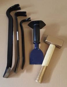 WRECKING BAR HAMMER BOLSTER PRY BAR NAIL LIFTER CHISEL CLUB TOOLS - Picture 1 of 1