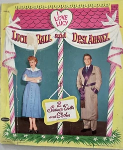 Vintage 1953 I Love Lucy Paper Dolls Whitman Publishing Company Original - GEBRAUCHT - Bild 1 von 7