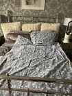 Loft Studio ?Single size Blue And Grey Pattern duvet cover and 1 pillowcases