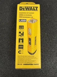 DEWALT LED Flashlight, USB-C Rechargeable, Magnetic Jobsite Light (DCL183) - Picture 1 of 2
