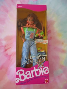 1990 All American Teresa Doll #9426 Steffie Face NRFB Mattel - Picture 1 of 8
