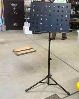 Soporte de música ajustable portátil Kruzco con bolsa de transporte NUEVO Foto 1 de 3