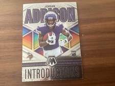 Jordan Addison - 2023 Mosaic Introductions Rookie Card Vikings