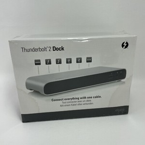 Elgato Thunderbolt 2 Dock One Cable Docking Station-New-Read!