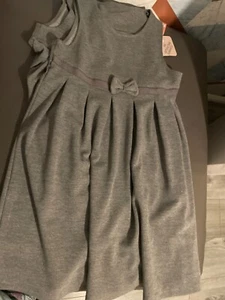 Kids Girls School Uniform Dress Soft Comfortable Pinafore School Dresses 3-14 - Picture 1 of 2