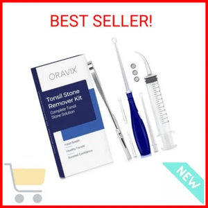 ORAVIX Tonsil Stone Remover - Tonsil Stone Removal Kit - Tonsillolith Remover To - Picture 1 of 2