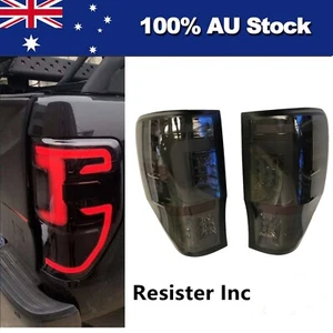 Rear Tail Lights Smoked LED for Ford Ranger PX1 PX2 PX3 MK123 Wildtrak 2012-2022 - Picture 1 of 8